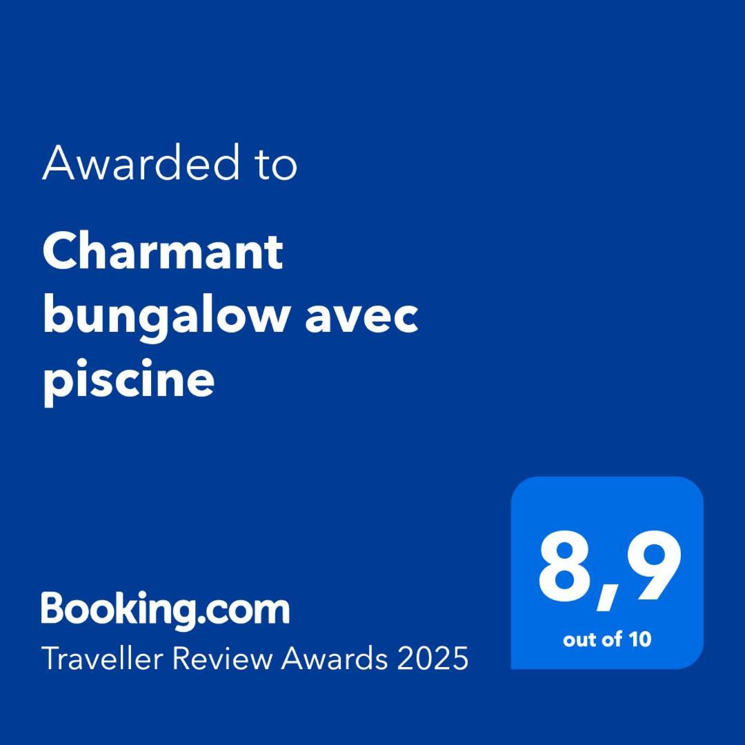 Saint-Joseph Charmant Bungalow Avec Piscine מראה חיצוני תמונה